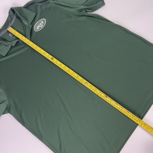 New York Jets XL Nike NFL On Field Dri-Fit Polo Shirt Green Football Game Day - Picture 10 of 14